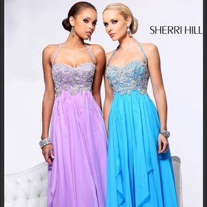 Sherri Hill White gown/prom dress SZ 6
